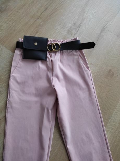 Letné nohavice s opaskom, 164