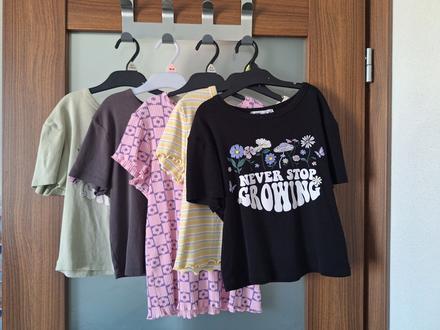 Crop top 5 ks, s