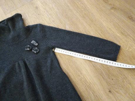 Teplé saty/ tunika, palomino,98