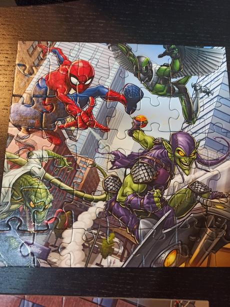 -spiderman, puzzle, 