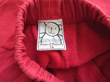 74cm nohavice, h&m,74