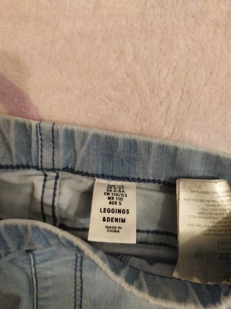 Legíny lindex a h&m 110, lindex,110