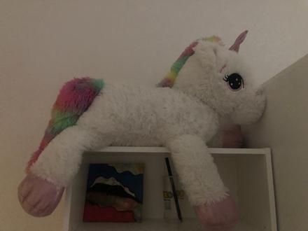 Obrovský plysak unikorn,