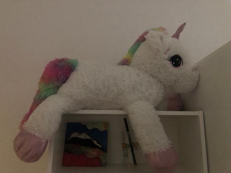 Obrovský plysak unikorn, 