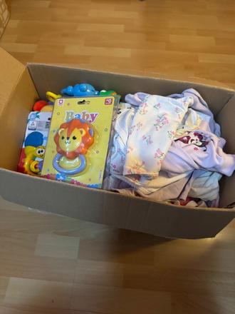 Veľký balík oblečenia pre dievčatko 105ks 56-74, 50–62