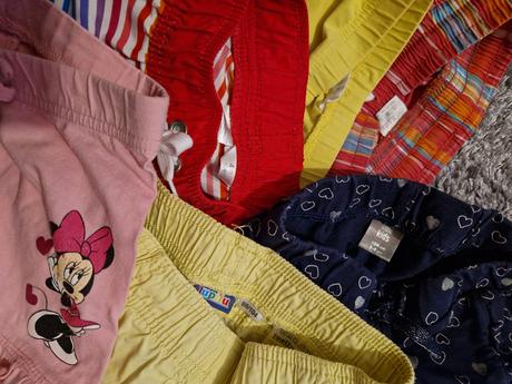 Kraťasky na leto pre dievčatko veľk. 104, 104–116