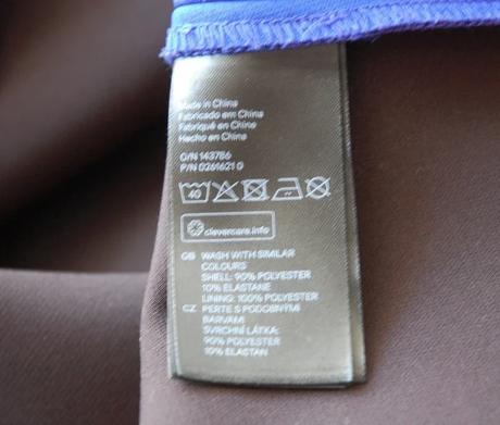 Dámske asymetrické elegantné šaty, h&m,34