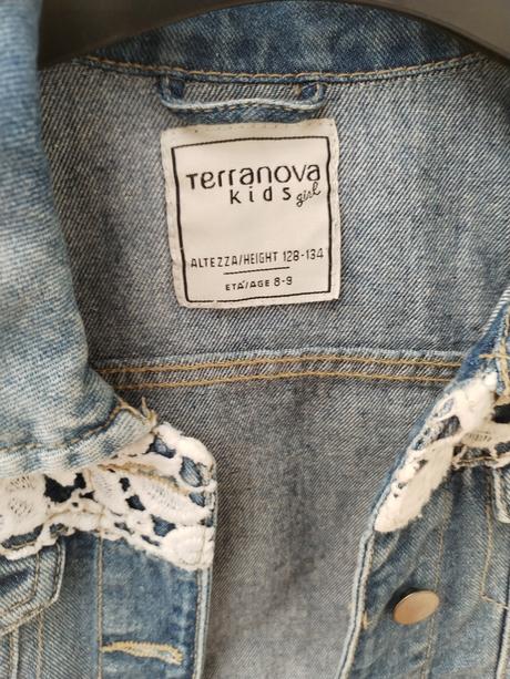 Dievčenská riflová bunda, terranova,128