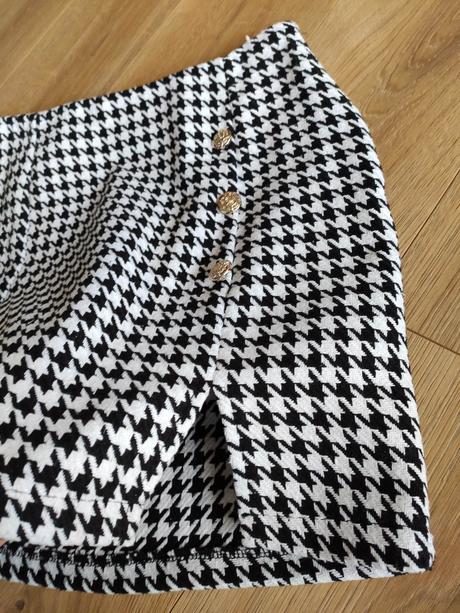 Sukňa károvaná mini, veľ. 36, 36