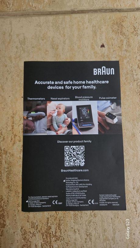 Detský ušný teplomer braun thermoscan 7, braun