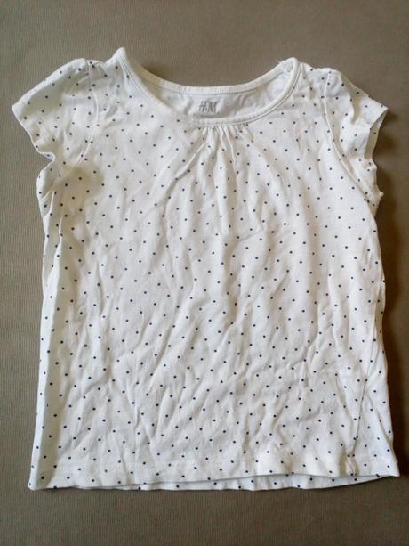 Tricko bodkovane, h&m,80