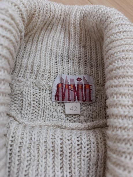 Štýlový teplý rolák, xl