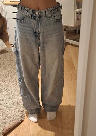 Baggy džinsy, bershka,36