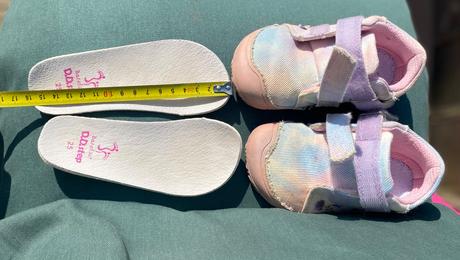 Prechodné plátené topánky, d.d.step,25