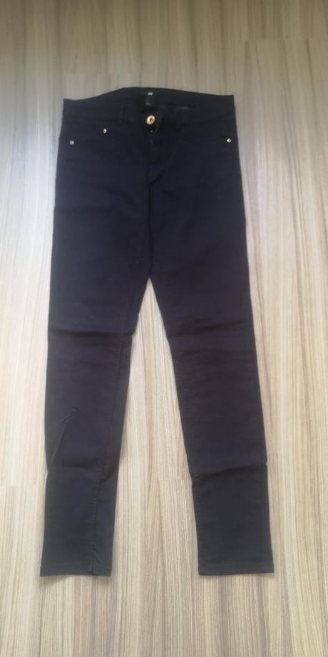 H&m cierne nohavice, h&m,38