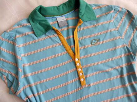 Polo pásik m-l, nike,l