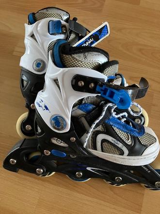 Korčule veľ. 33-36 + chrániče zdarma, 33