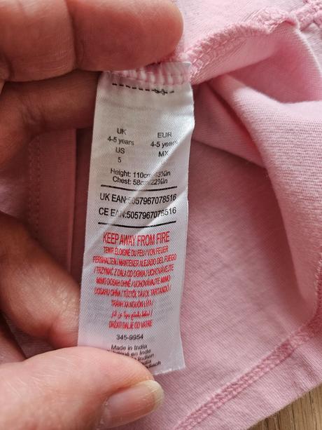 Tričká 4ks, f&f,110