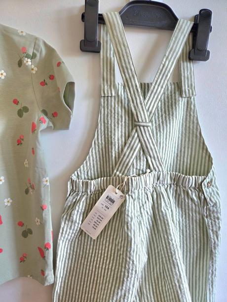 Lindex 104 set trakáče a tričko jahody, lindex,104