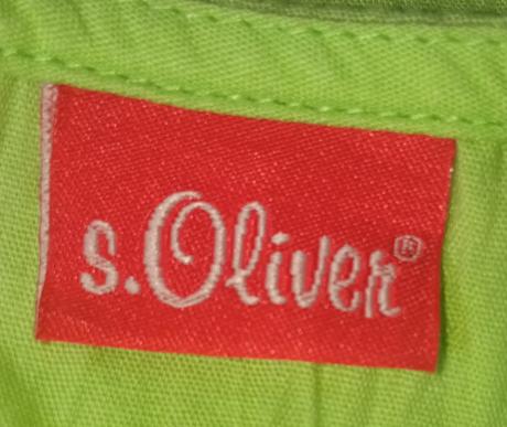 Dámska zelená blúzka s vyšívaným vzorom (m), s.oliver,m