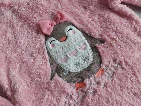 Vianočná extra teplá mikina tučniačik veľ.140-146, 140