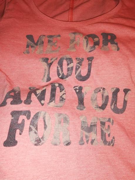 Broskyňové tričko s, s