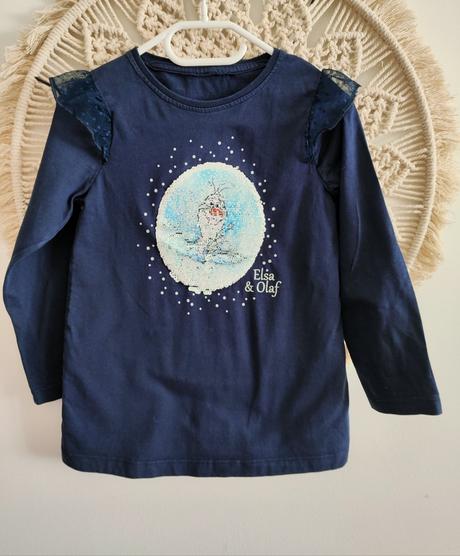 Tričko s premeniacim obrázkom frozen, disney,116