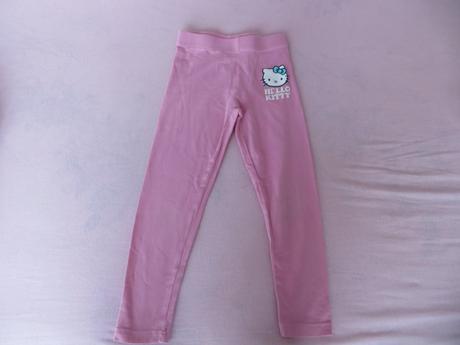 Ružové legíny hello kitty, sanrio,110