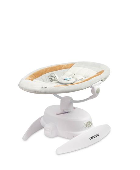 Caretero detská hojdačka opti hnedá, 