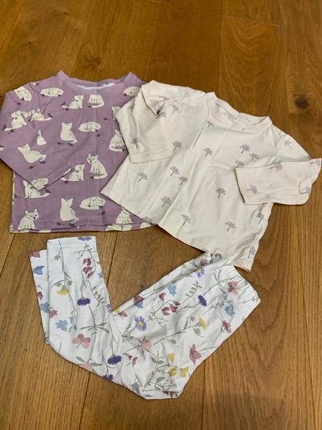 2 lindex tričká, legíny 92/98, lindex,92