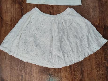 Tričko s o sukňou 128/140, h&m,128