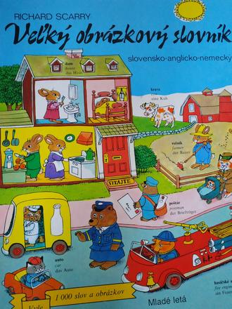 Veľký obrázkový anglicko-nemecko-slovenský slovník,