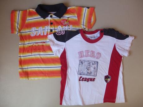 2ks tričiek, cena spolu, zn. american rap, 98