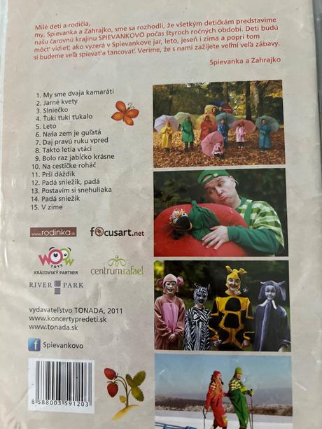 Dvd spievankovo 3ks, 