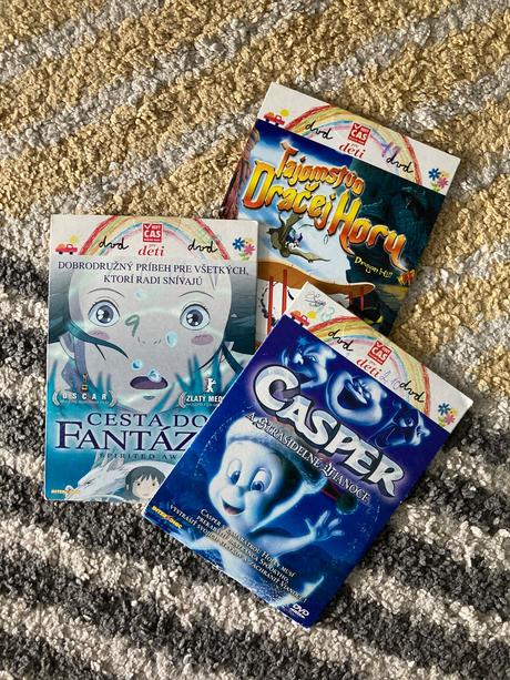 Dvd rozprávky 3ks, 