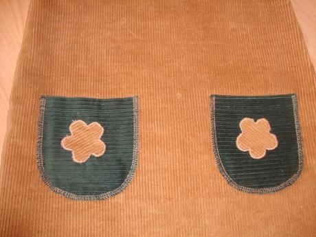 Menčestrové šatky+kabelka, 86