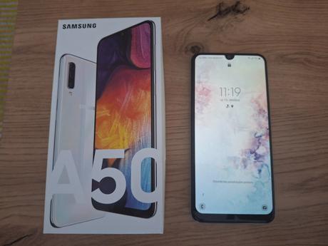 Mobilny telefon a50, samsung
