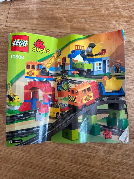 Lego dupol 10508+kolajnice 10506, 