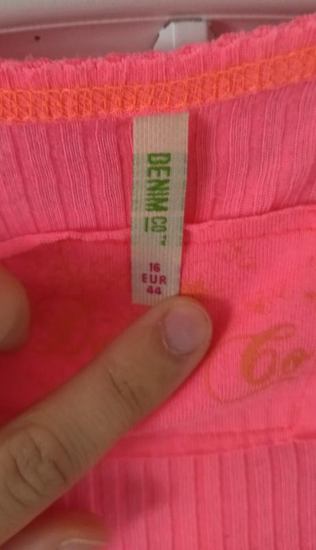 Rebrované tielko, denim co,l