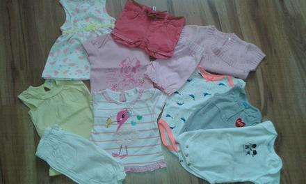 Balíček oblečenia na leto 0-3mes, 50–62