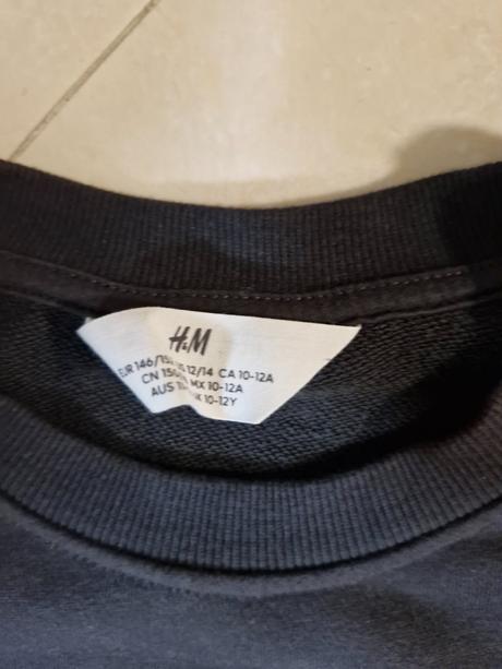 Dievcenska mikina, h&m,146