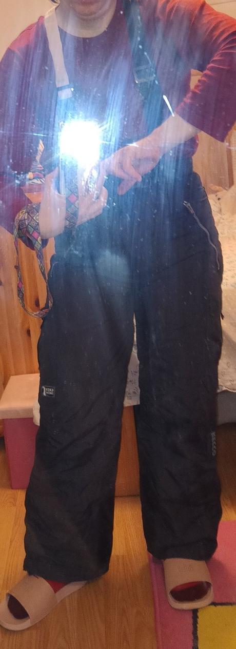 Lyžiarske nohavice + bunda recco, l