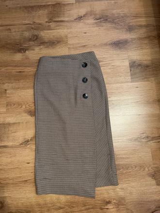 Kvalitná vlnena sukňa 34-36, zara,xs