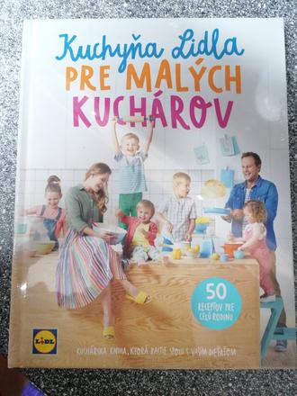 Predám knihu kuchyňa lidla, pre malých kuchárov.,