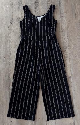 Elegantný pásikavý overal, m