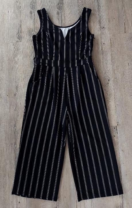 Elegantný pásikavý overal, m