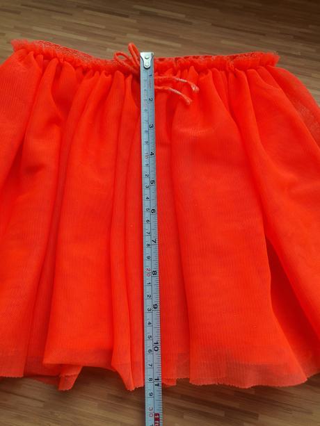 Neonovo oranzova sukna 98/104, h&m,98