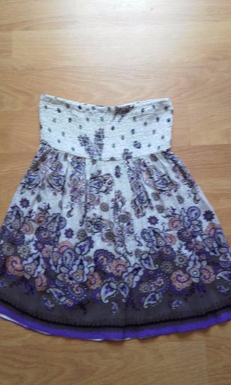 Ľahká letná vzorovaná sukňa zn. misterlady, xs