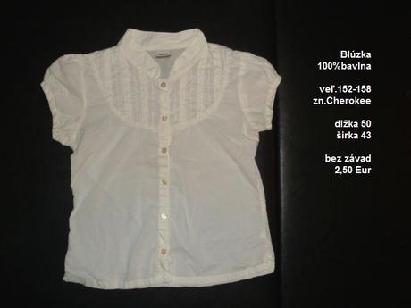 Blúzka, cherokee,158
