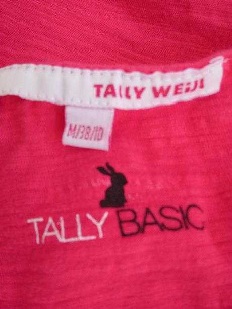 Dámsky bavlnený sýto ružový top, tally weijl, tally weijl,m